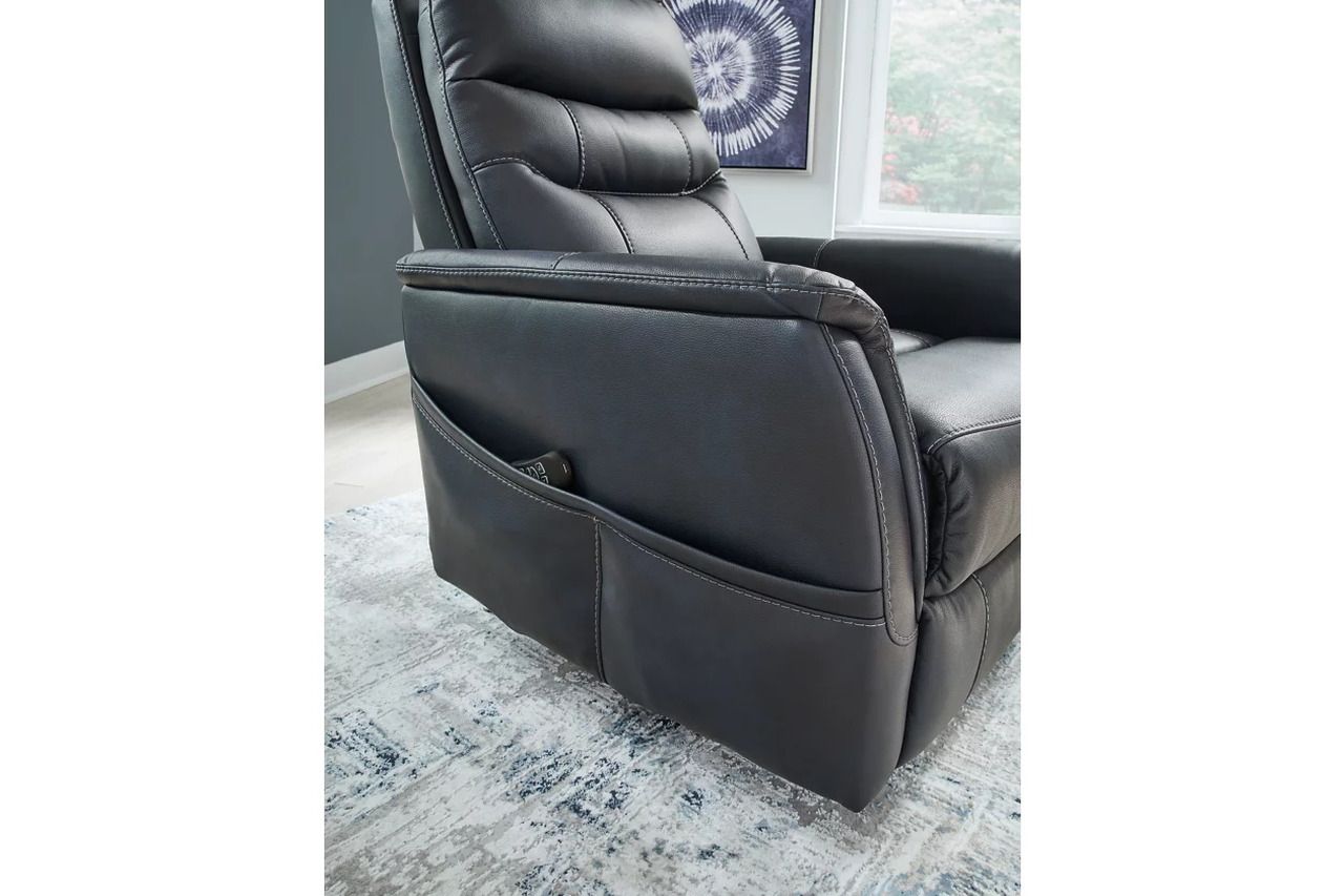 Strawbill Power Lift Recliner In Sapphire 6391012
