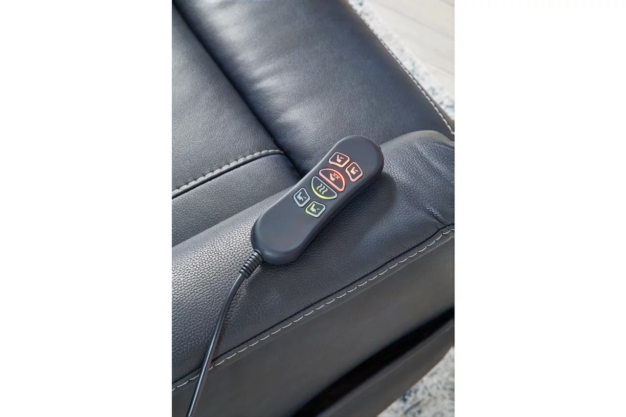 Strawbill Power Lift Recliner In Sapphire 6391012