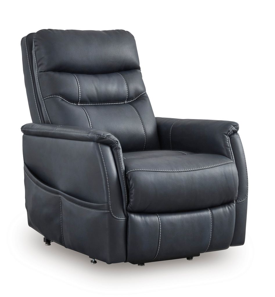 Strawbill Power Lift Recliner In Sapphire 6391012