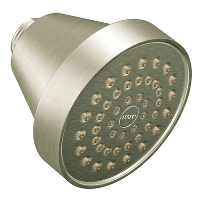 Moen Chrome one-function 3-5/8" diameter spray head eco-performance showerhead 6399EP15BN