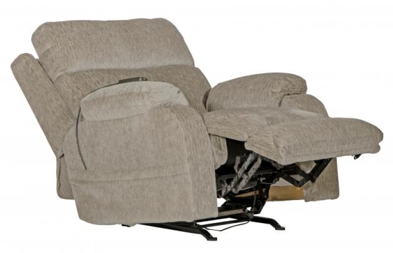 Refresher 4108 Power Headrest Power Rocker Recliner w/CR3 Heat/Msg/Lumbar 641082