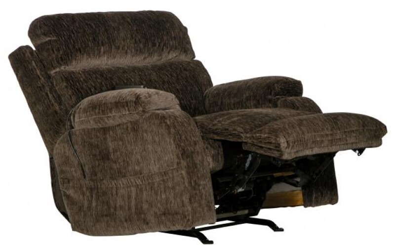 Refresher 4108 Power Headrest Power Rocker Recliner w/CR3 Heat/Msg/Lumbar 641082