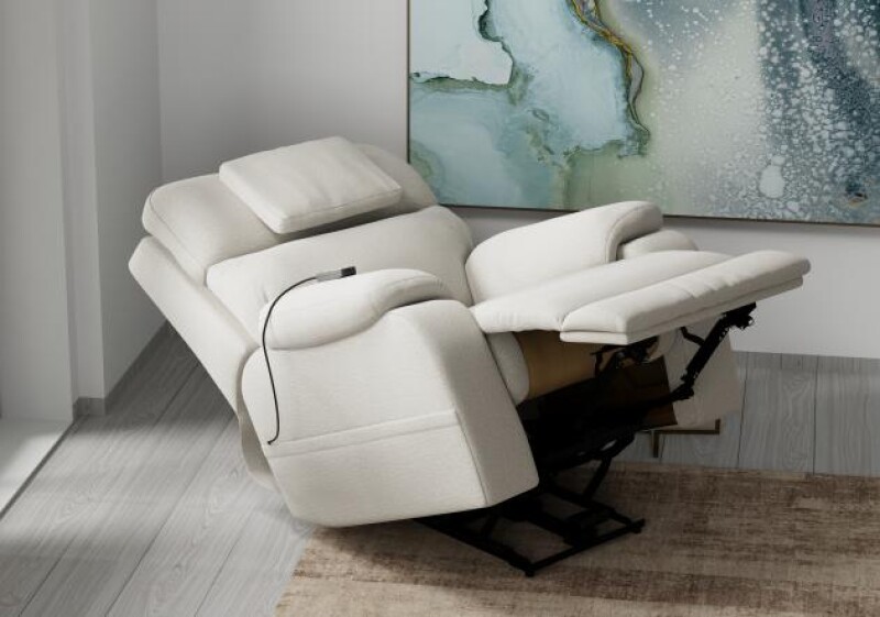 Dreamtime 4256 Power Headrest Power Lay Flat Recliner w/CR3 Heat/Massage/Zero Gravity 642567