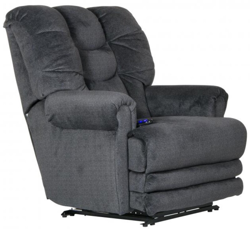 Malone 4257 Power "Lay Flat" Recliner w/Ext Otto 642577