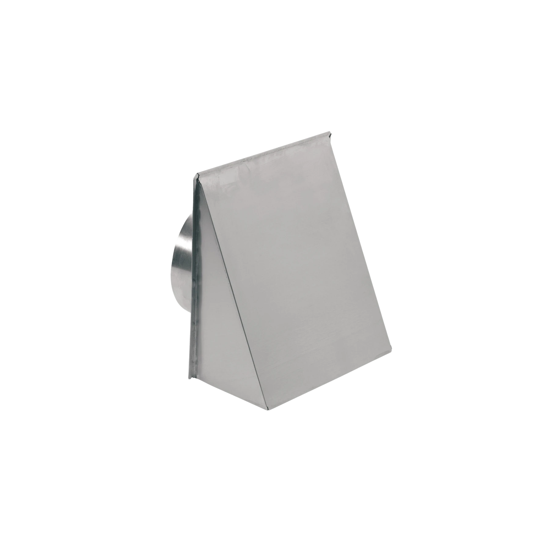 Aluminum Wall Cap For 8" Round Duct With Backdraft Damper 643