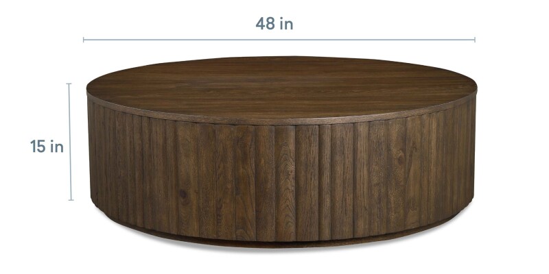 Andora Round Plinth Cocktail Table 64300605