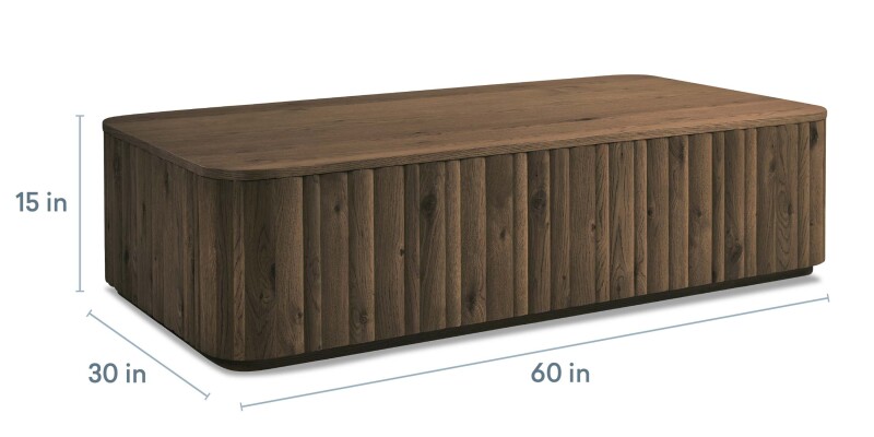 Andora Rectangular Plinth Cocktail Table 64300614