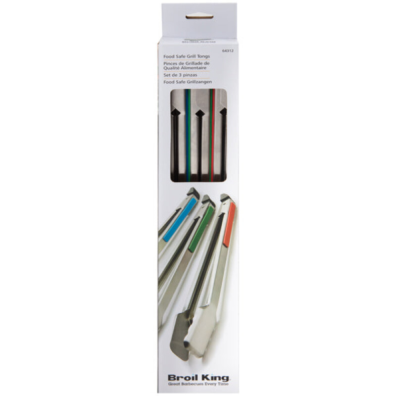 3 Pack Grilling Tongs 64312