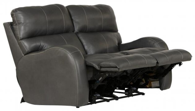 Power Headrest Power LayFlat Reclining Loveseat 64462