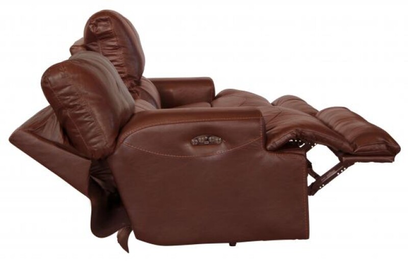Wembley 458 Power Headrest Power Lay Flat Reclining Sofa 64581