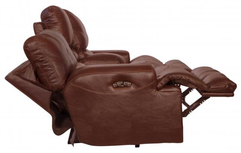 Wembley 458 Power Headrest Console Loveseat 64589