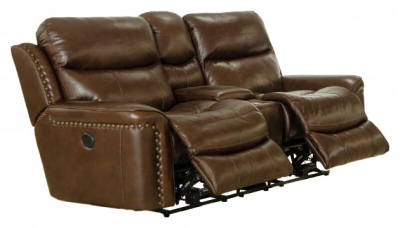Ceretti 488 Power Reclining Console Loveseat 64889