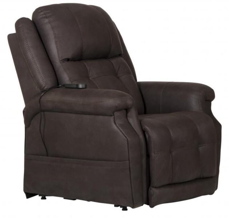 Haywood 4890 Power Headrest Power Lift Lay Flat Recliner w/Heat & Msg 64890