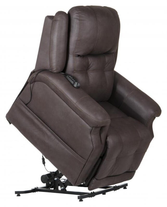 Haywood 4890 Power Headrest Power Lift Lay Flat Recliner w/Heat & Msg 64890