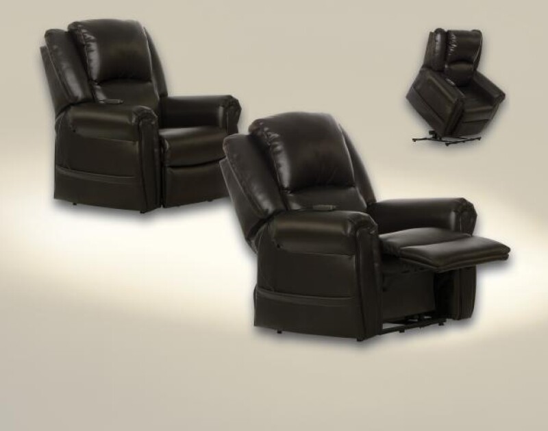 Cosset 4896 Power Lift w/Pwr Headrest/Layflat/Heat/Massage 64896