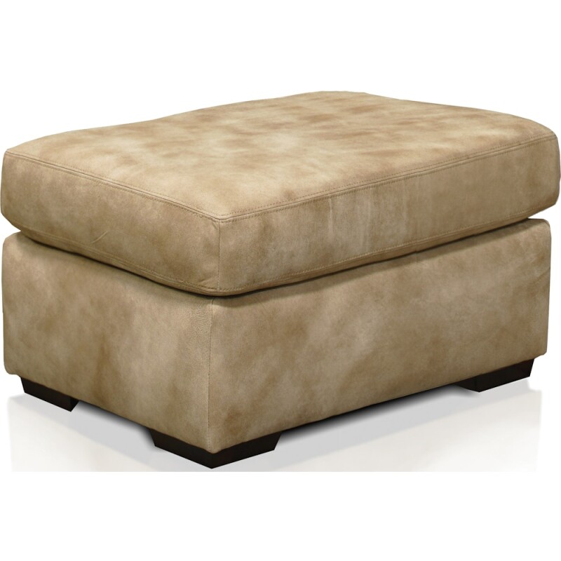 Drew Leather Ottoman 6507AL