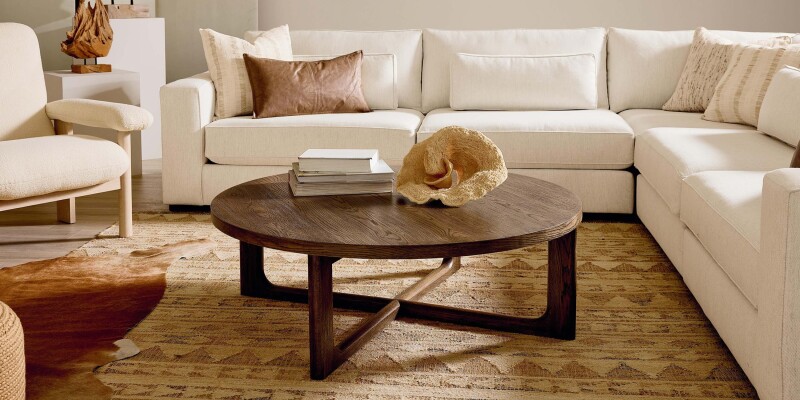 Reston Round Cocktail Table 65240605STORMGREY