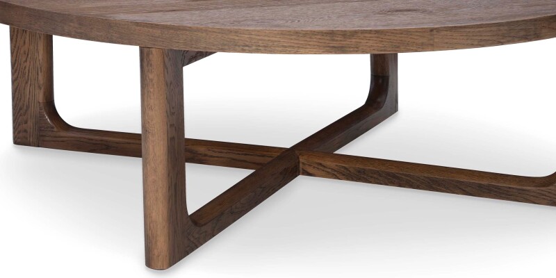 Reston Round Cocktail Table 65240605VWHITE