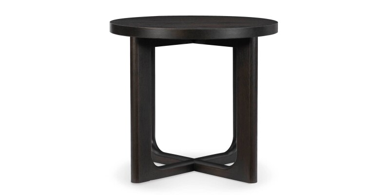 Reston Round End Table 65240641STORMGREY