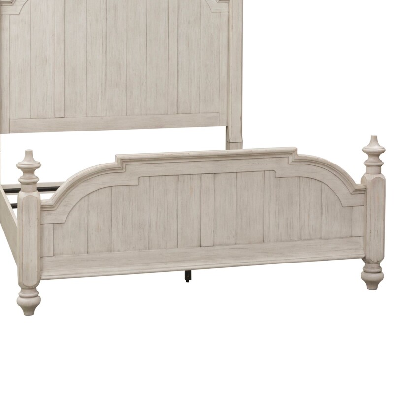 Farmhouse Reimagined Queen Poster Footboard 652BR02