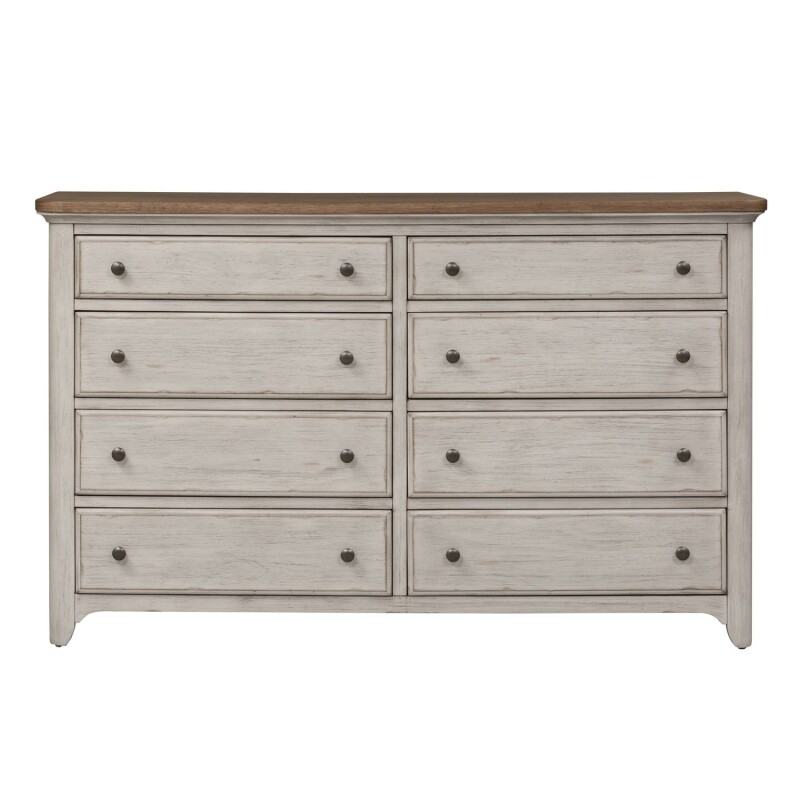 Farmhouse Reimagined 8 Drawer Dresser 652BR31