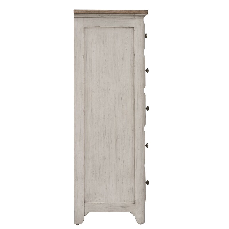 Farmhouse Reimagined 5 Drawer Chest 652BR41