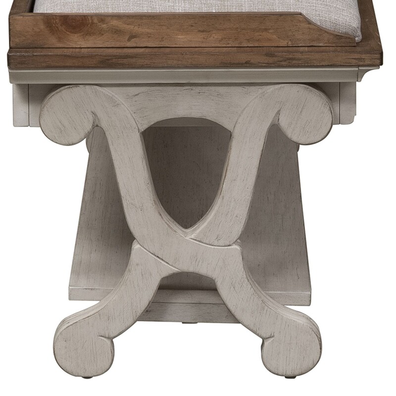 Farmhouse Reimagined Bed Bench 652BR47