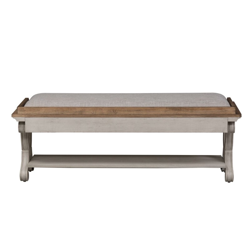 Farmhouse Reimagined Bed Bench 652BR47