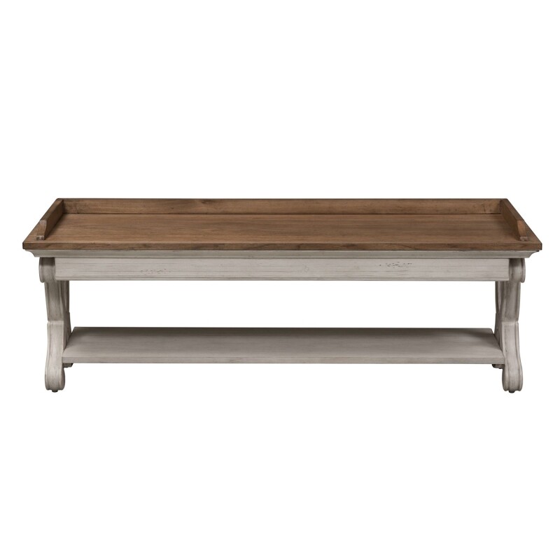 Farmhouse Reimagined Bed Bench 652BR47