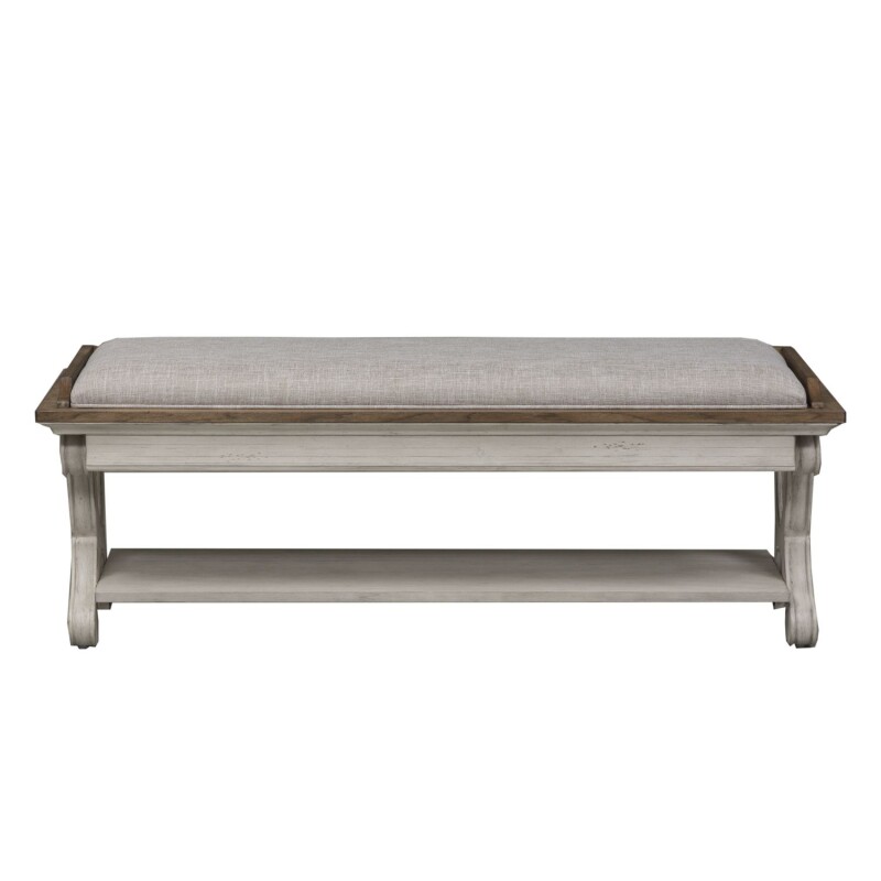 Farmhouse Reimagined Bed Bench 652BR47