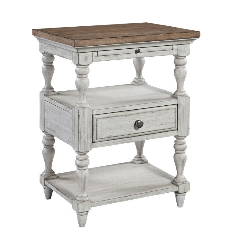 Farmhouse Reimagined 1 Drawer Night Stand 652BR62