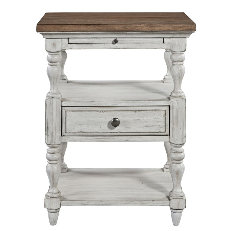 Farmhouse Reimagined 1 Drawer Night Stand 652BR62