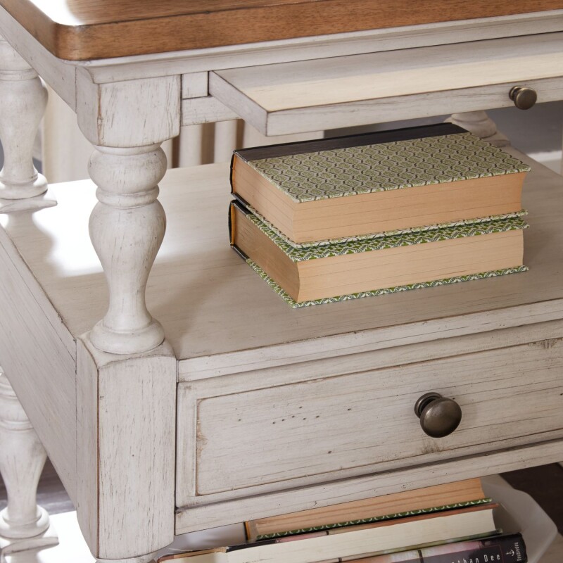 Farmhouse Reimagined 1 Drawer Night Stand 652BR62