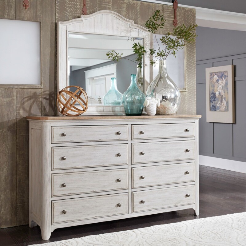 Farmhouse Reimagined Dresser & Mirror 652BRDM