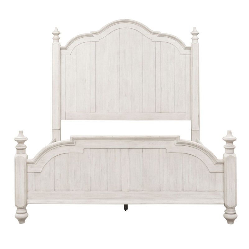 Farmhouse Reimagined Queen Poster Bed 652BRQPS