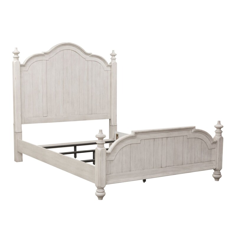 Farmhouse Reimagined Queen Poster Bed 652BRQPS