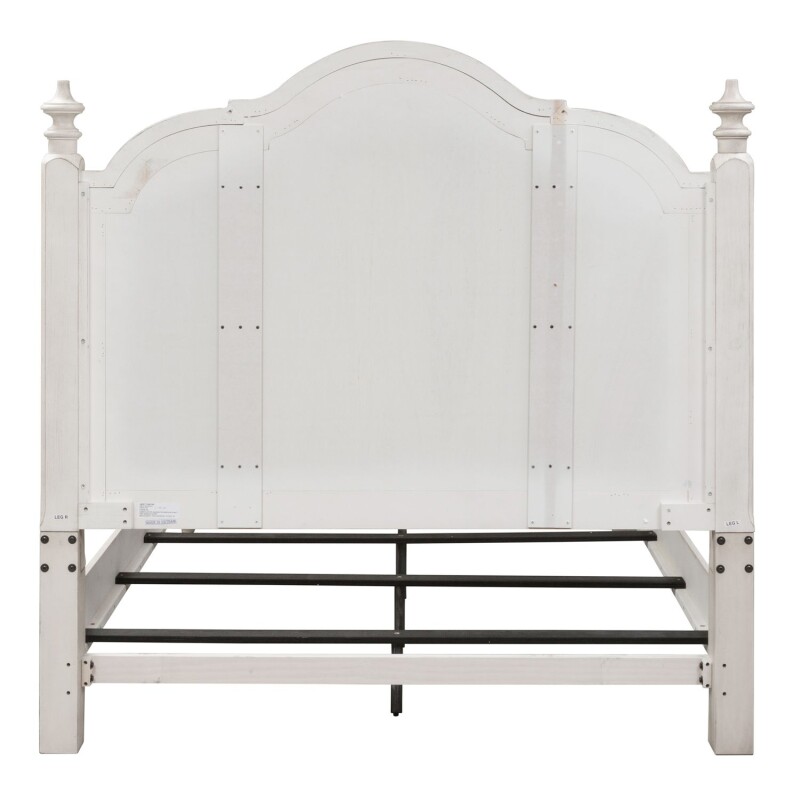Farmhouse Reimagined Queen Poster Bed 652BRQPS
