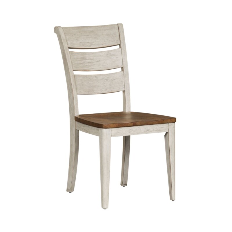 Farmhouse Reimagined Ladder Back Side Chair (RTA) 652C2000S
