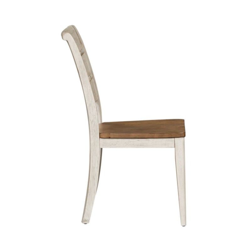 Farmhouse Reimagined Ladder Back Side Chair (RTA) 652C2000S