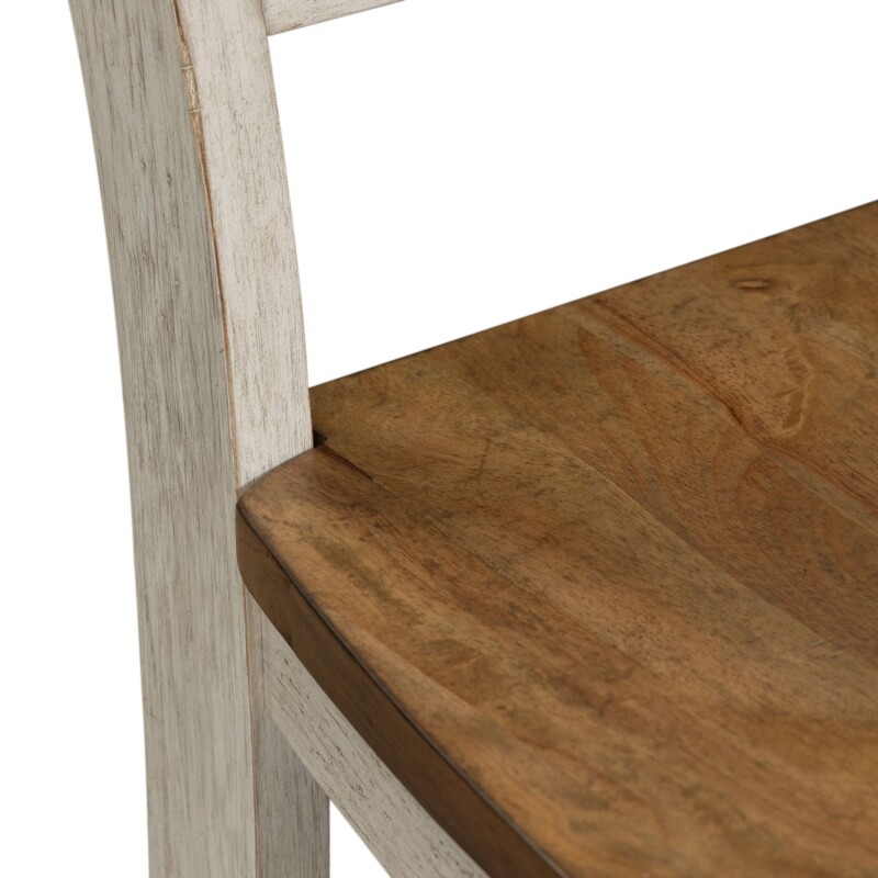 Farmhouse Reimagined Ladder Back Side Chair (RTA) 652C2000S