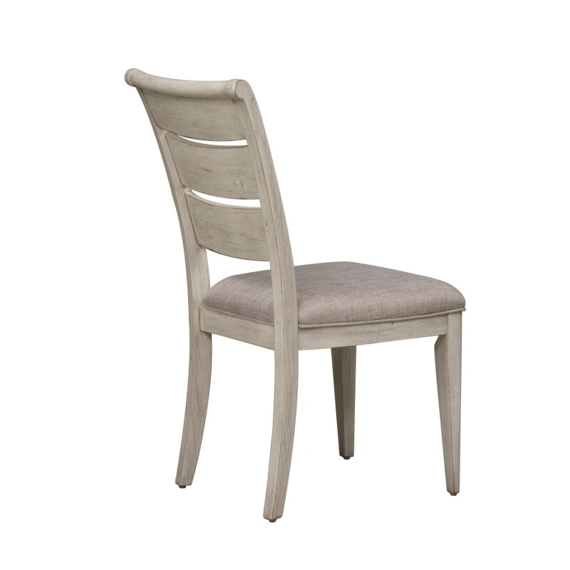 Farmhouse Reimagined Ladder Back Uph Side Chair (RTA) 652C2001S