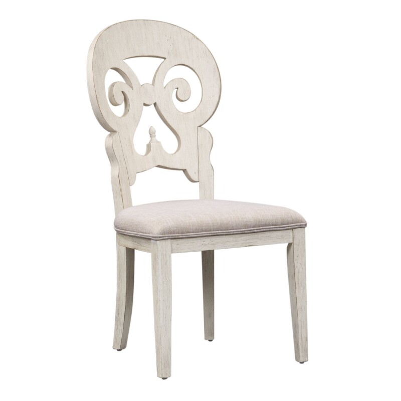 Farmhouse Reimagined Splat Back Side Chair (RTA) 652C6501S