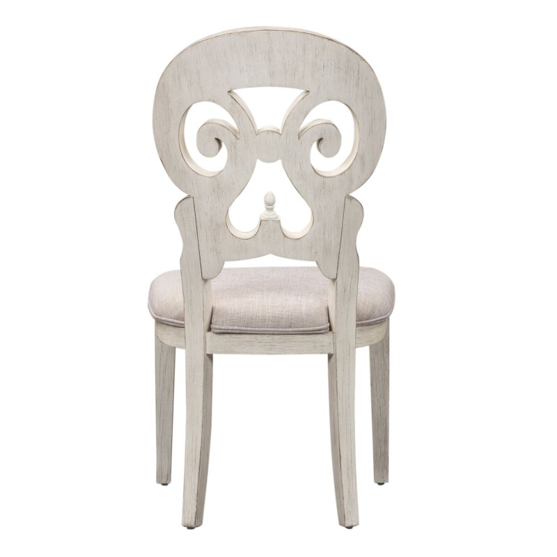 Farmhouse Reimagined Splat Back Side Chair (RTA) 652C6501S