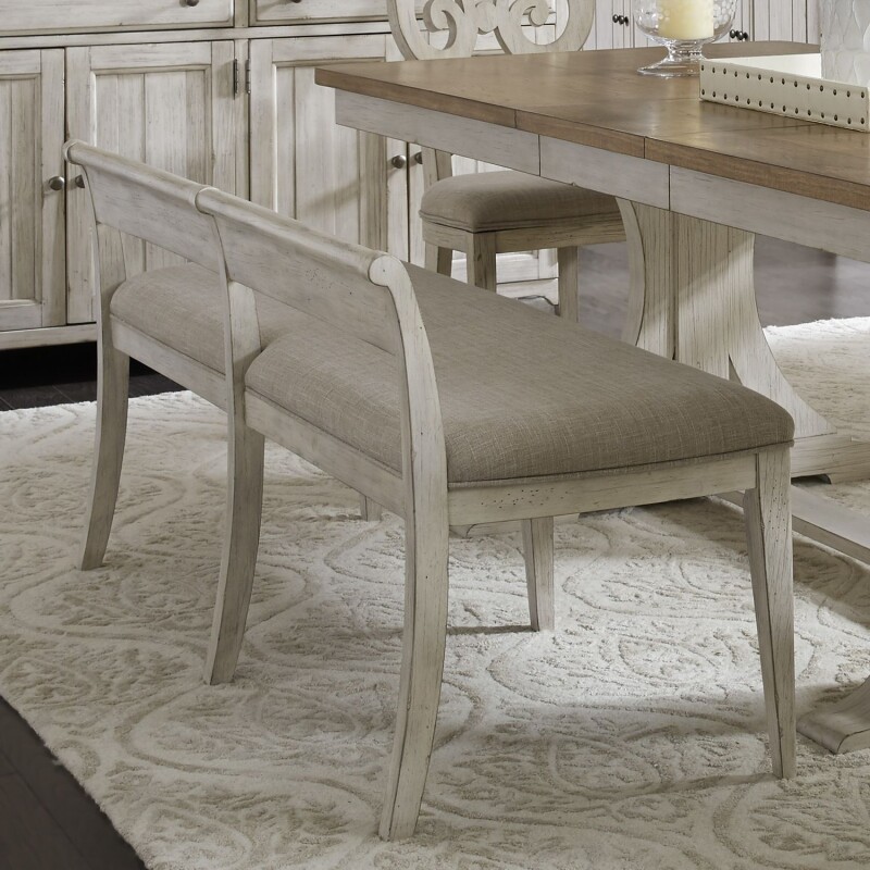 Farmhouse Reimagined Uph Bench (RTA) 652C9001B