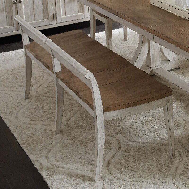 Farmhouse Reimagined 6 Piece Trestle Set 652DR6TRES