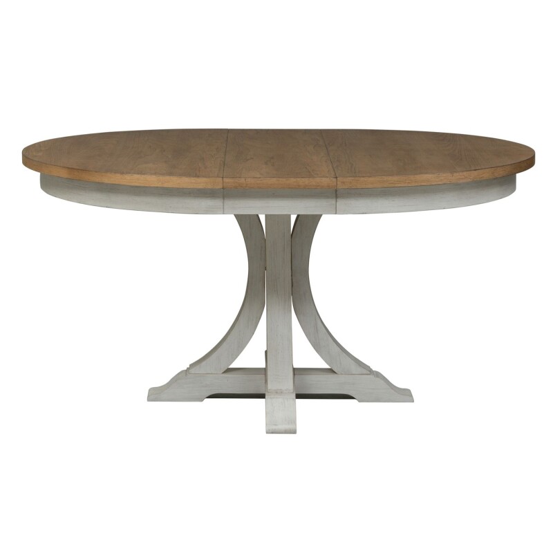 Farmhouse Reimagined Pedestal Table 652DRPDS