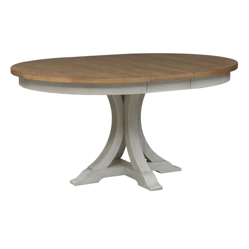 Farmhouse Reimagined Pedestal Table 652DRPDS