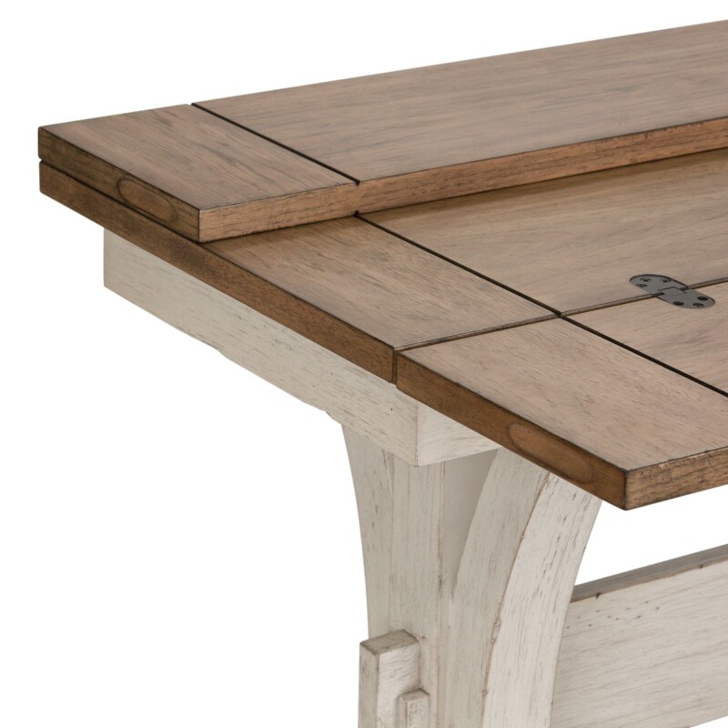 Farmhouse Reimagined Flip Lid Sofa Table 652OT1031