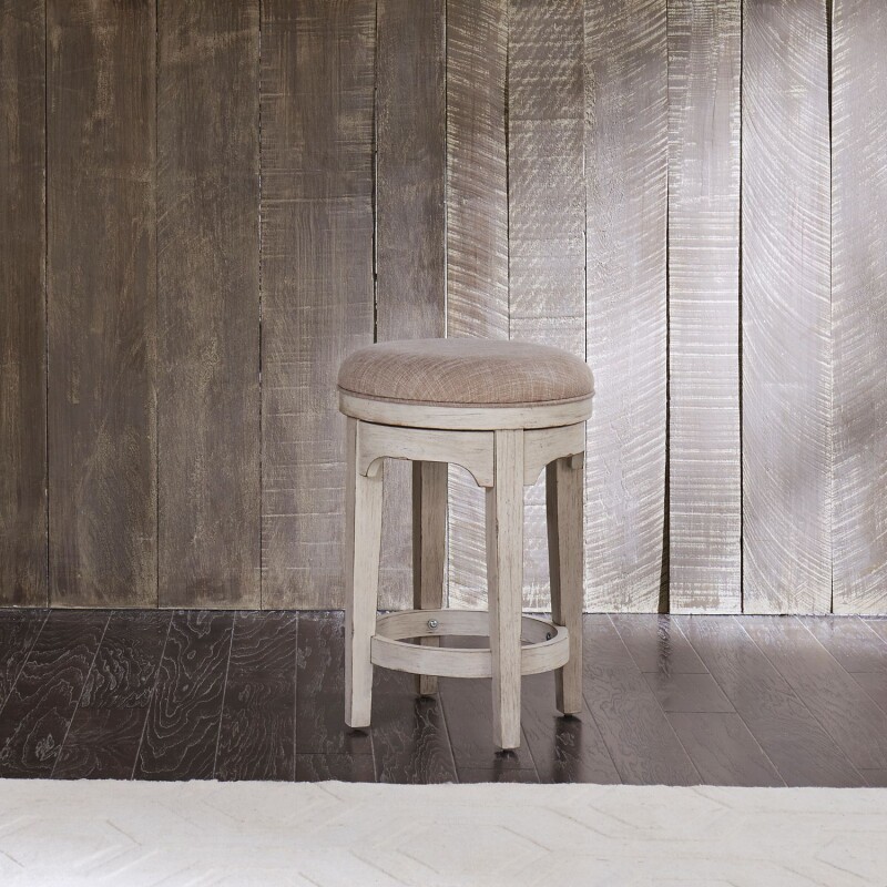 Farmhouse Reimagined Console Swivel Stool 652OT9003