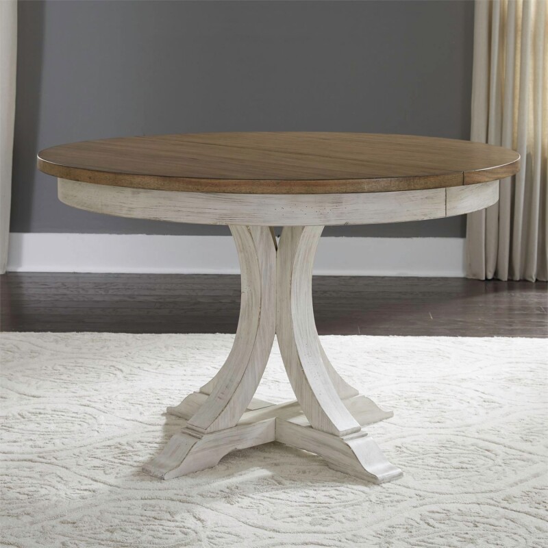 Farmhouse Reimagined Oval Pedestal Table Base 652P4860